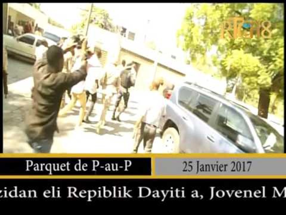 Présentation du Président élu de la République d'Haïti, Jovenel MOISE, au cabinet d'instruction