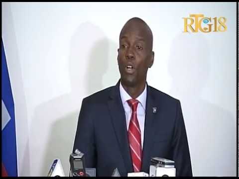 Le Président élu, Jovenel MOISE a dressé le bilan de sa visite en République Dominicaine.