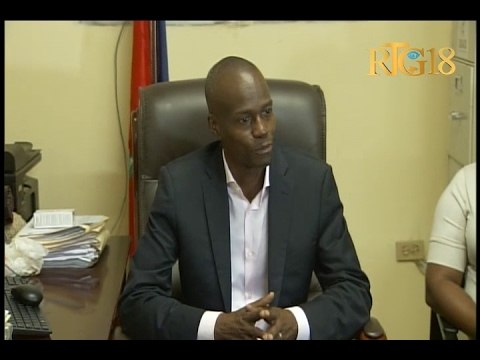 Le Président élu, Jovenel MOISE visite plusieurs administations communales de la zone metropolitaine