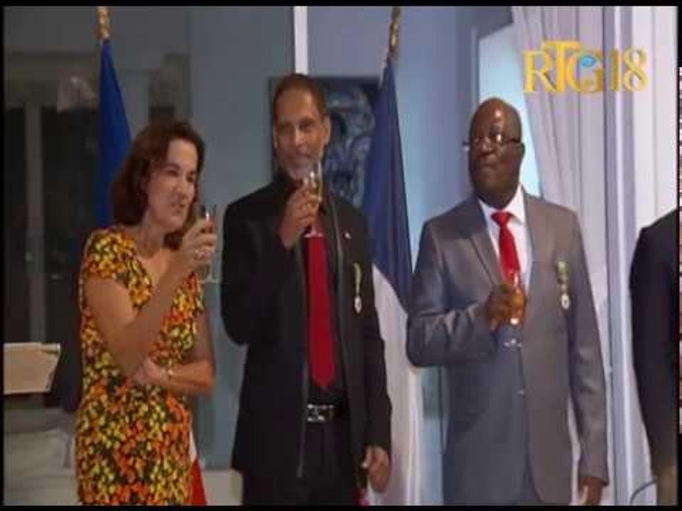 Cérémonie de remise des décorations d’Officiers de l’Ordre du Mérite agricole à Agr.Michel Chancy