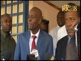 Visite du Président de la République, Jovenel MOISE au Ministère de l'Économie et des Finances.