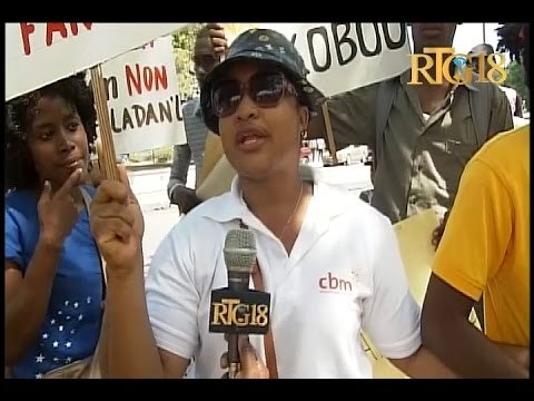 Haïti.- L' Association de Filles et Femmes au Soleil organise une marche pacifique