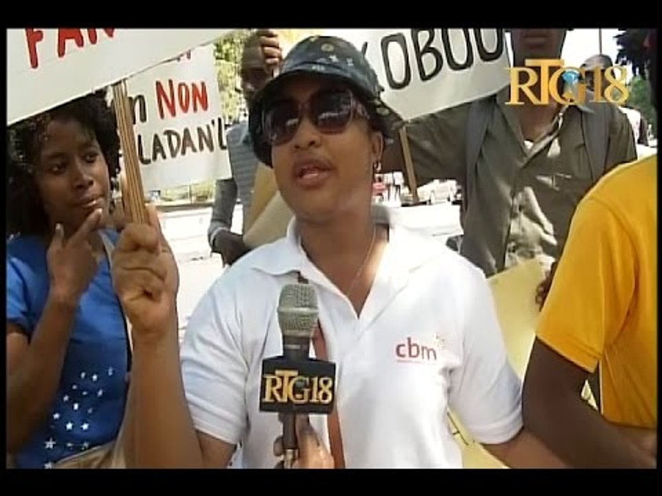 Haïti.- L' Association de Filles et Femmes au Soleil organise une marche pacifique