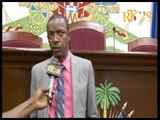 Parlement haïtien.- L'intervention du député de Pestel, Ronald Etienne