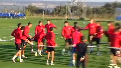 Madrugón del Atlético para completar la primera de las tres sesiones de la jornada