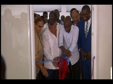 Le Président de la République, Jovenel MOISE a procédé à l'inauguration de la Zone franche