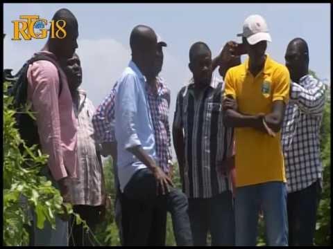 Vizit Prezidan Repiblik la, Jovenel Moïse nan plizyè kanal irigasyon nan depatman latibonit.