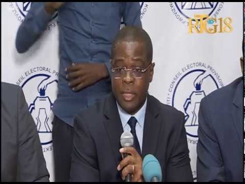 Haïti.- Conseil Electoral Provisoire / Conférence de Presse
