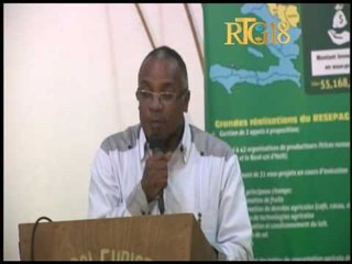 Haiti / Agriculture.- Signature accord de confinancement de 11 sous-projets