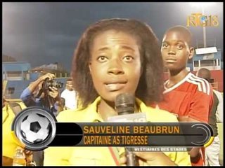 Finale du championnat national  du football féminine / AS Tigresse vs Anacaona: 3-1