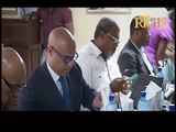 Laurent Salvador Lamothe ex-Premier ministre haïtien / Parlement / 13 Juillet 2017