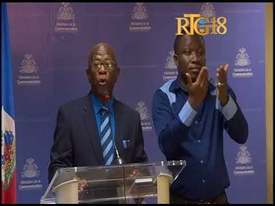 L'intervention du Directeur Gnl. de la compagnie de transport scolaire «Dignité», Romuald Piard