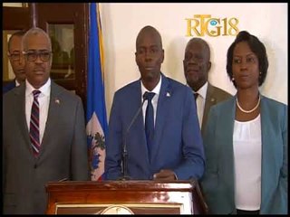 Le Président Jovenel Moïse a laissé le pays dimanche à destination de New York