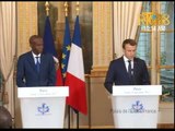 Le président Jovenel Moise a rencontré son homologue français, Emmanuel Macron