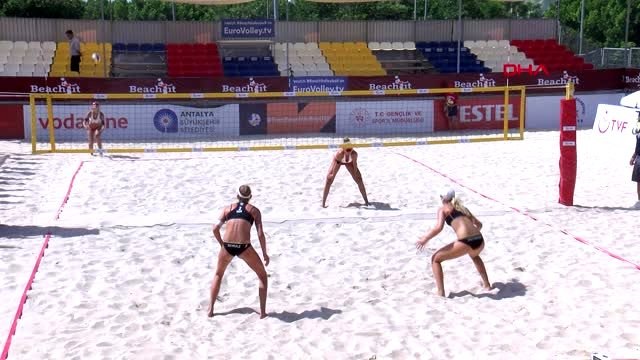 SPOR CEV U22 Plaj Voleybolu Avrupa Şampiyonası başladı