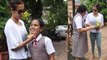 Malaika Arora enjoys with school girls at outside Gym; Check out | FilmiBeat