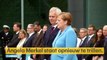 Les images de la chancelière allemande Angela Merkel prise de tremblements pour la troisième fois ce midi en pleine cérémonie officielle - Vidéo