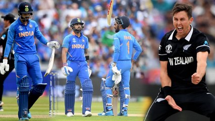 World Cup 2019 : Ind Vs Nz : அடுத்தடுத்த விக்கெட்டுக்கு இதுதான் காரணமா?- வீடியோ