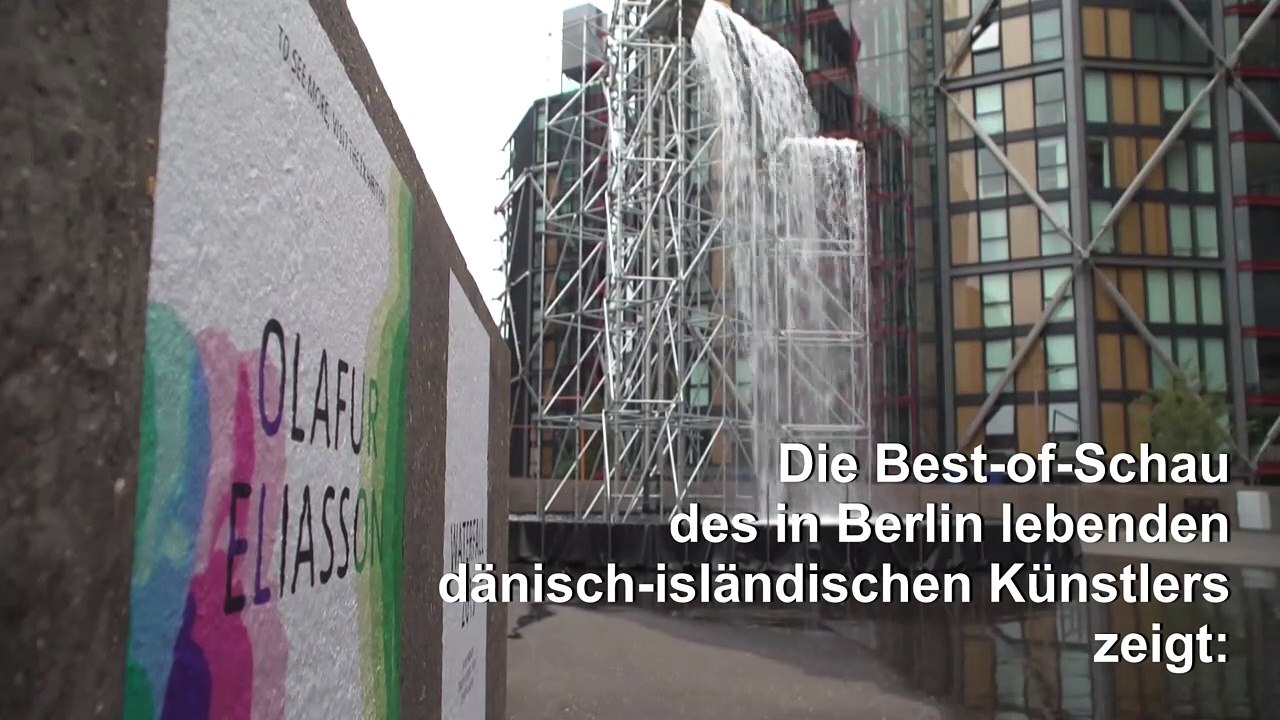 Olafur Eliasson mit allen Sinnen genießen