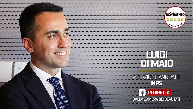 Di Maio - Alla presentazione della relazione annuale dell’Inps (10.07.19)