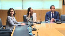 PP, Ciudadanos y Vox se reúnen en la Asamblea de Madrid