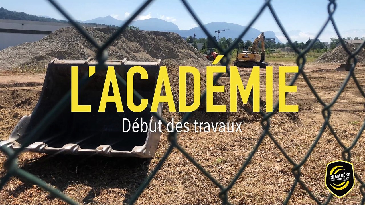 L'Académie - Début des travaux
