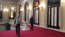 Torra asiste al pleno que se celebra este miércoles en el Parlament