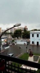 Stazione Andria: Piazza Bersaglieri allagata