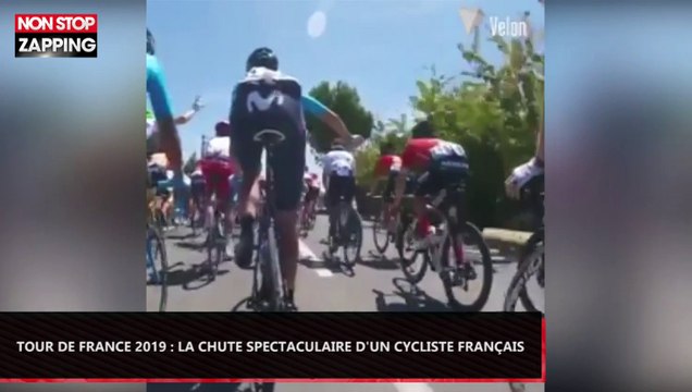 Tour de France 2019 : La chute spectaculaire de Pierre-Luc Périchon (Vidéo)