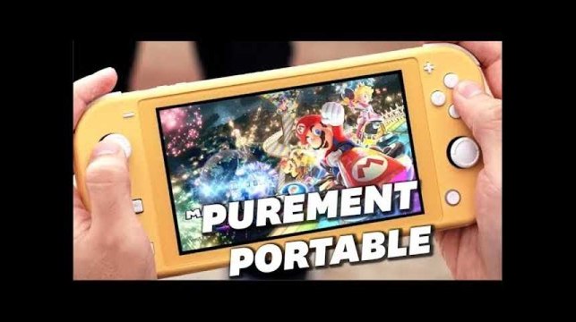 Nintendo dévoile sa Switch Lite 100% portable