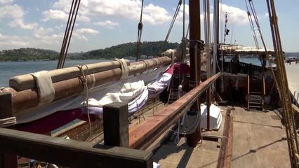 Katar'ın ünlü yelkenlisi 2022 Dünya Kupası'nın tanıtımı için İstanbul'da (2)