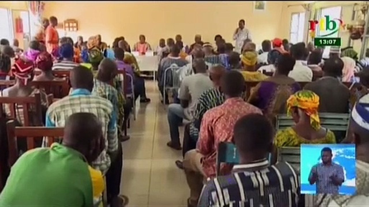 RTB - Fin de la tournée politique du président par interim du MPP dans le Sud-Ouest