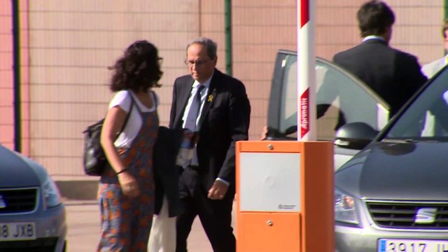 La Fiscalía pide inhabilitar a Torra por mantener lazos amarillos