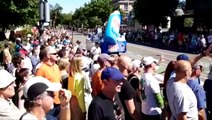 Tour de France: l'arrivée de la caravane à Colmar