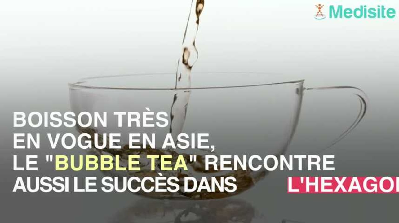 Le Bubble Tea pourrait favoriser la constipation