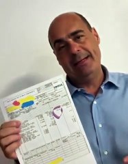 Zingaretti - La busta paga di una lavoratrice in cassa integrazione di Mercatone Uno (10.07.19)