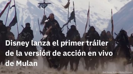 Disney lanza el primer tráiler de la versión de acción en vivo de Mulan