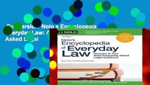 Full version  Nolo s Encyclopedia of Everyday Law: Answers to Your Most Frequently Asked Legal