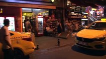 Kadıköy’de taksicinin kafasında şişe kıran şehir zorbası yakalandı