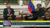 Pdte. Maduro se reúne con enviado especial de la UE, Enrique Iglesias