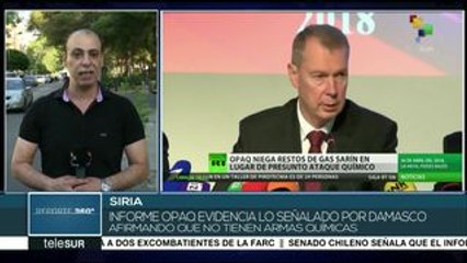 Download Video: OPAQ: Siria destruyó instalaciones para producir armas químicas