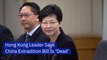 Carrie Lam Says The China Extradition Bill Is Going No Where