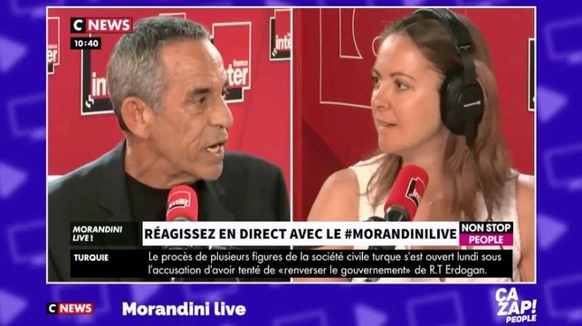 Thierry Ardisson règle ses comptes avec Charline Vanhoenacker en direct