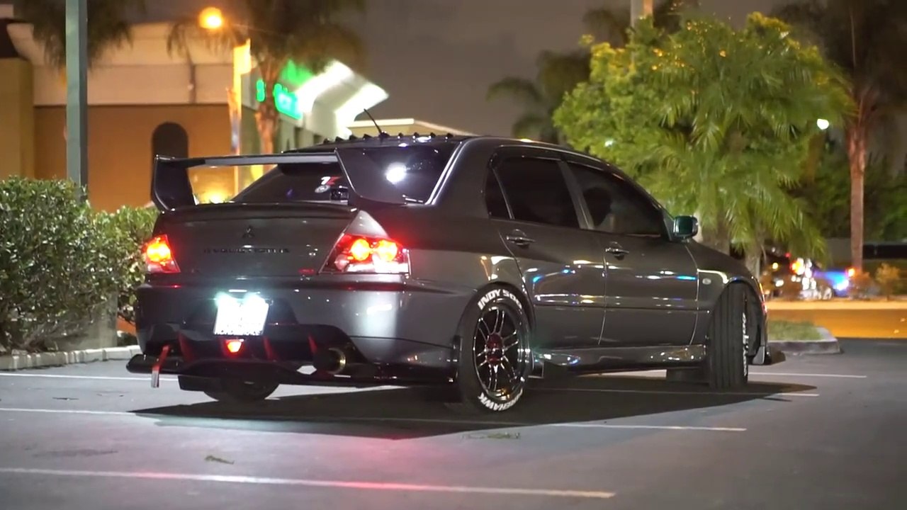 Paul Walker Modified Mitsubishi Lancer EVO9 Fast And Furious Bass Music
