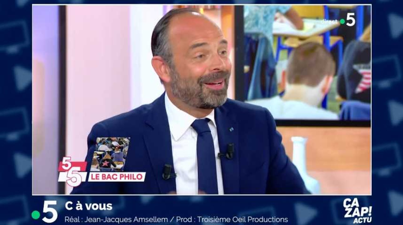Edouard Philippe vexé par une remarque dans C à vous