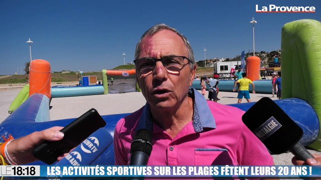 Le 18:18 - Marseille : kayak, hip-hop, trampoline... C'est parti pour les activités sportives sur les plages