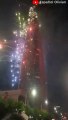 Fire Work At Lotte World Tower Is A 123-floor, Seoul, South Korea