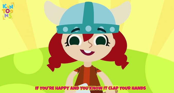 If You're Happy And You Know It - Educational Songs For Kids | Kids Nursery Rhymes | KinToons