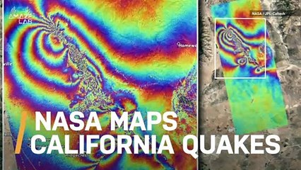 NASA Maps California Earthquake Surface Changes from Space