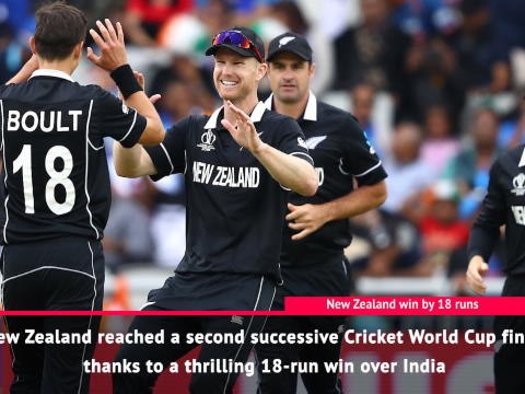 Fast Match Report - New Zealand edge semi-final thriller against India